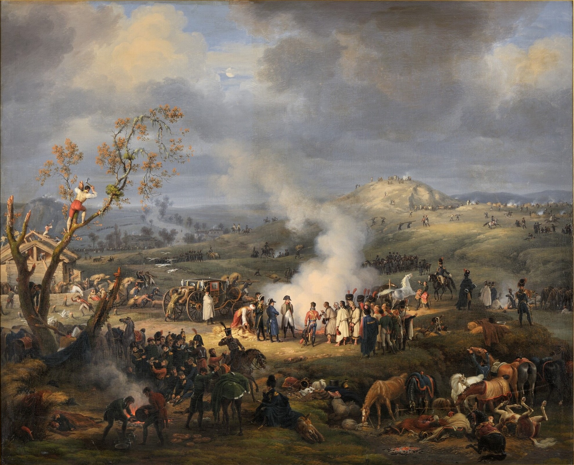  Louis-Fraçois Lejeune, La bataille d&#039;Austerlitz, 1808 