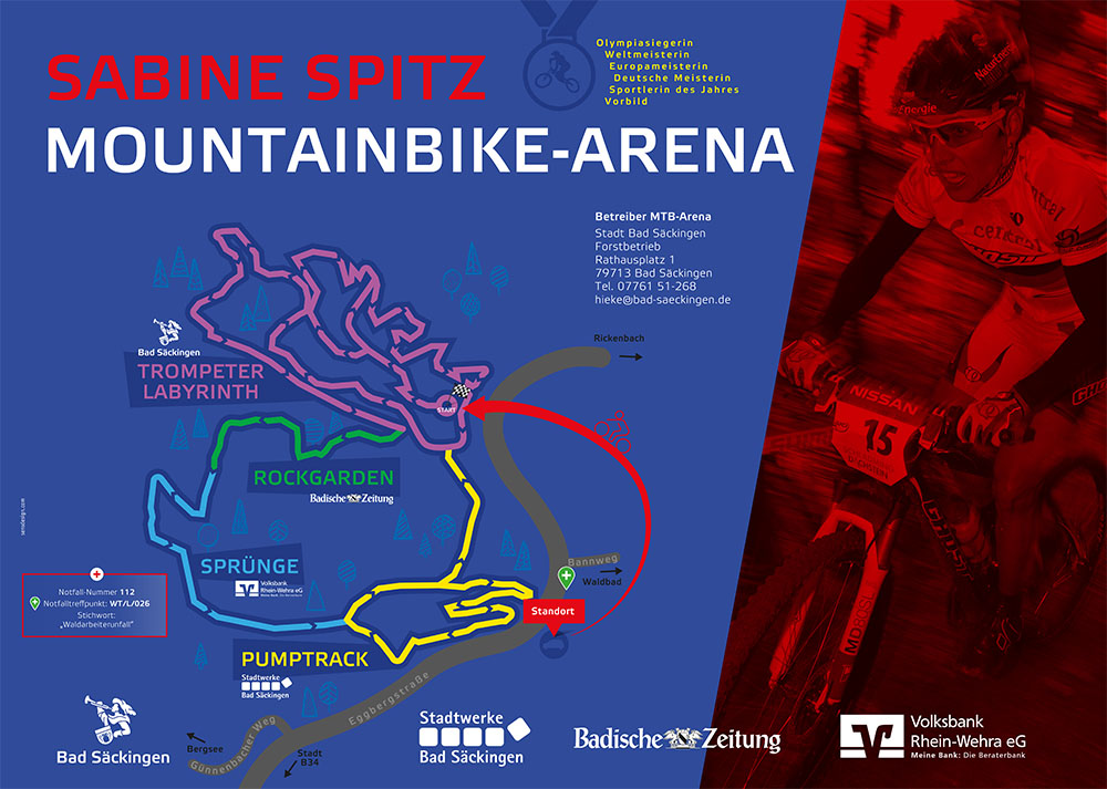  Mountain Bike Arena Bad Säckingen - mehr als nur Spaß! 