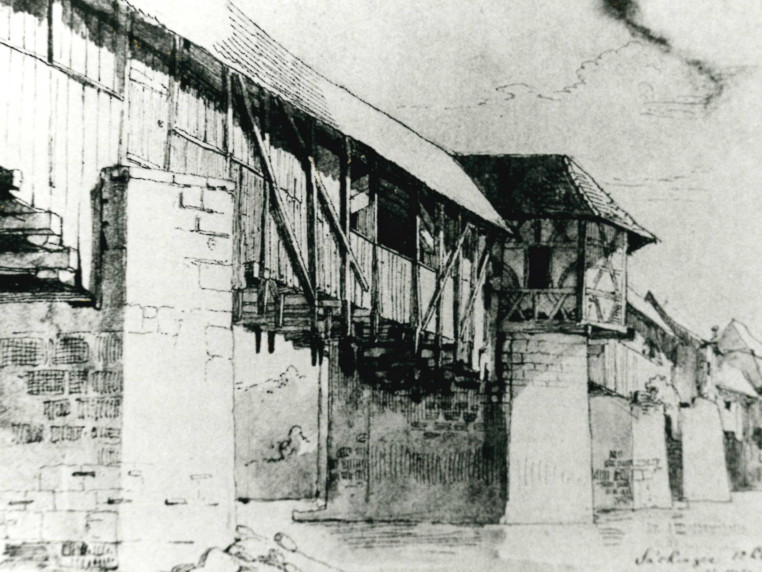 Die Brücke im 19. Jahrhundert 