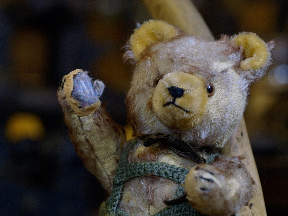  Teddy aus dem Müllmuseum Wallbach 